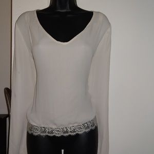 Lush long sleeve open back